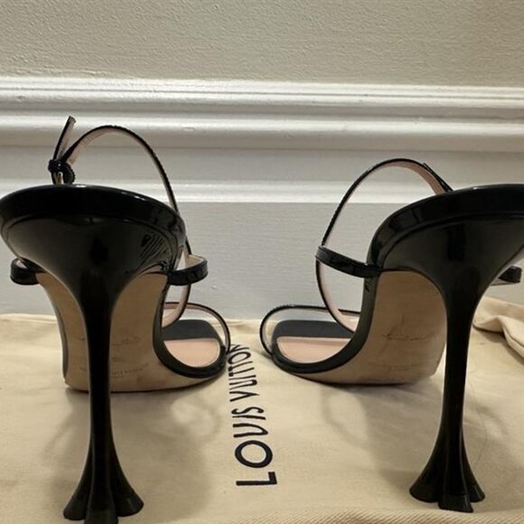 Louis Vuitton Blossom Sandal in Black - Picture 4 of 5